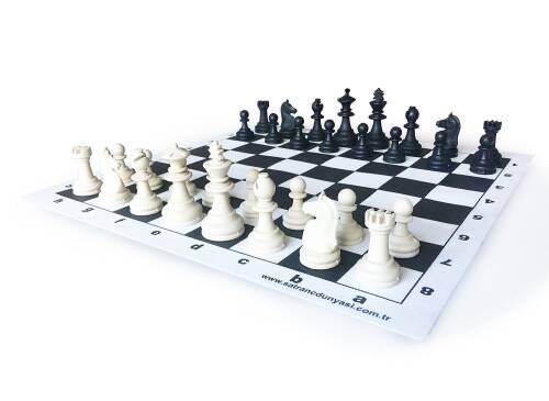 Star Platin Rulo Satranç Takımı - 6