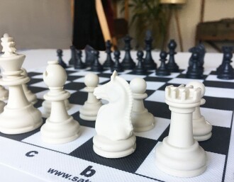 Star Platin Rulo Satranç Takımı - 7