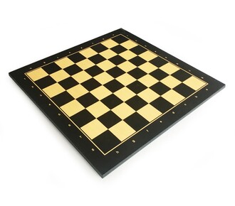 Star Oyun - Chess Board Polyester 54x54cm (21.2"x21.2") Black