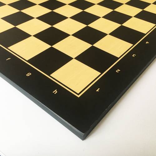 Star Polyester Kaplama Satranç Tablası Siyah 54X54 cm - 6