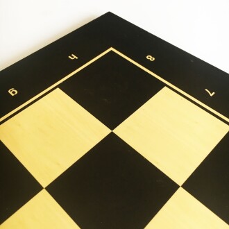 Star Polyester Kaplama Satranç Tablası Siyah 54X54 cm - 7