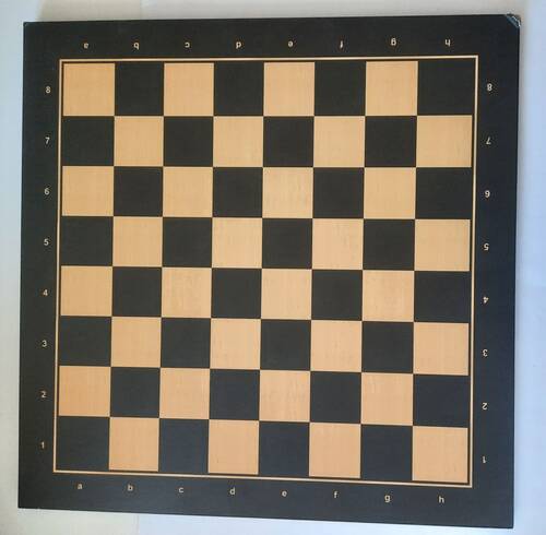 Star Polyester Kaplama Sedef Satranç Tablası 54X54 cm-- DEFOLU