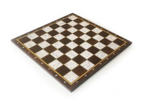 Star Polyester Kaplama Sedef Satranç Tablası 54X54 cm - 5