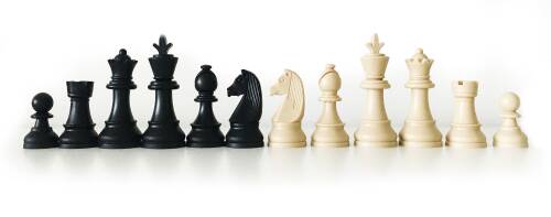 Star Polyester Kaplama Sedef Satranç Takımı 54X54 cm - 9