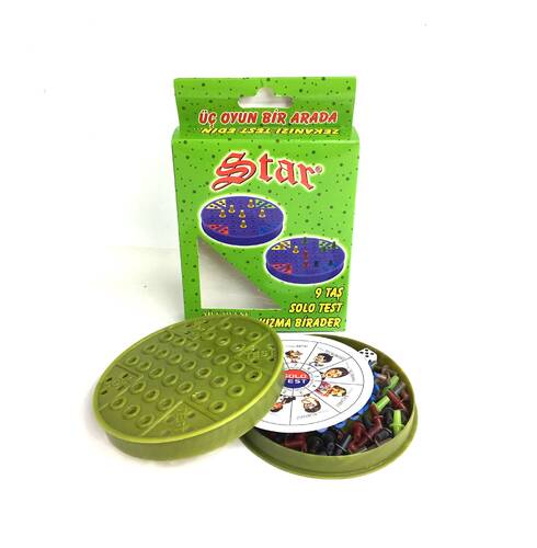 Star Solo Test, 9 Stones, Ludo 3 in 1 - 1