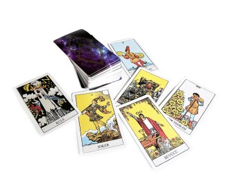 Star Tarot Fal Kartı Oyun Kağıdı 78 Kart - 9
