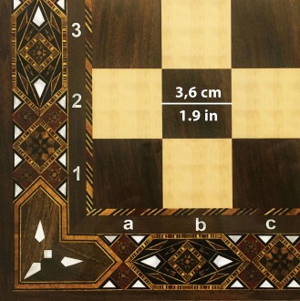 Star Vip Satranç Takımı Sedef Büyük Boy - 6