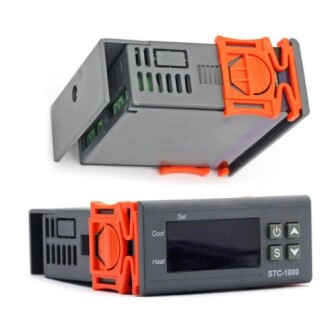STC-1000 LCD Prob Termostat Problu Sıcaklık Kontrol - 7