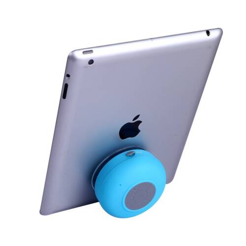 Su Geçirmez Mini Bluetooth Duş Hoparlörü (Mavi) - 10