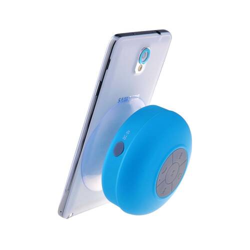 Su Geçirmez Mini Bluetooth Duş Hoparlörü (Mavi)