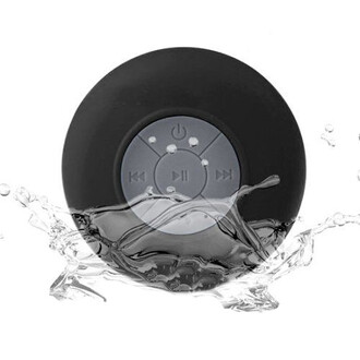 OEM - Su Geçirmez Mini Bluetooth Duş Hoparlörü (Siyah)