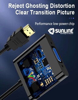 Sunline 170601 HDMI-VGA Dönüştürücü - Thumbnail