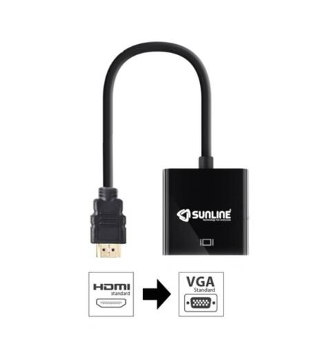 Sunline 170601 HDMI-VGA Dönüştürücü - 1