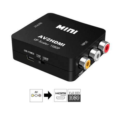 Sunline 170606 Mini AV-HDMI Dönüştürücü - 1