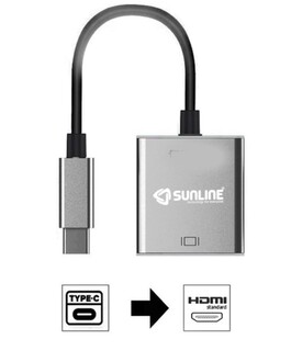 Sunline - Sunline 170666 USB Type C-HDMI