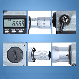 SYNTEK Dijital Mikrometre 0-25mm 0.001mm - Thumbnail