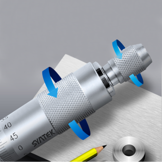 Syntek İç Çap Mikrometresi Delik Ölçüm 5-30mm - 3