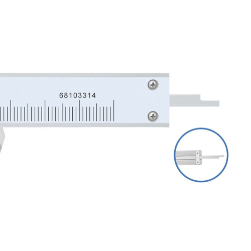 Syntek Paslanmaz Çelik Endüstriyel Tip Mekanik Mikrometre Kalınlık Ölçer - 6