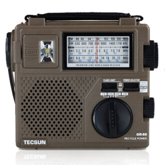 Tecsun GR-88 Manual Charging World Radio