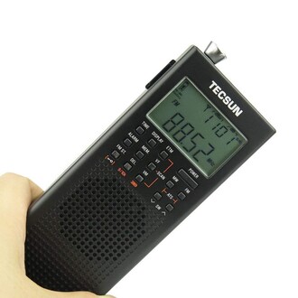 Tecsun PL-360 Portatif Radyo Siyah FM AM SW MW LW - Thumbnail