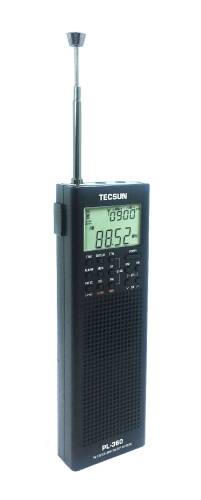 Tecsun PL-360 Portatif Radyo Siyah FM AM SW MW LW - 2