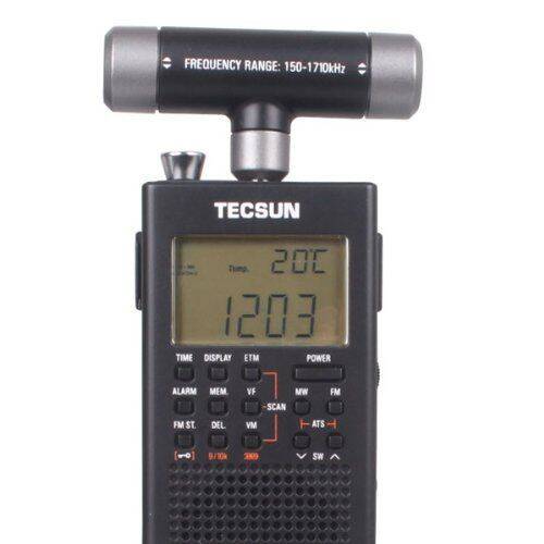 Tecsun PL-360 Portatif Radyo Siyah FM AM SW MW LW - 3