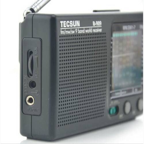 Tecsun R-909 Dünya Radyosu AM/FM/SW - 7