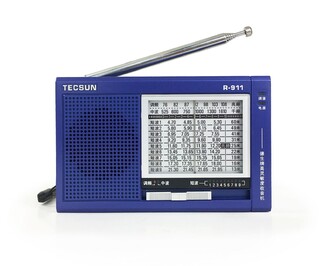 Tecsun - Tecsun R-911 Dünya Radyosu Mavi