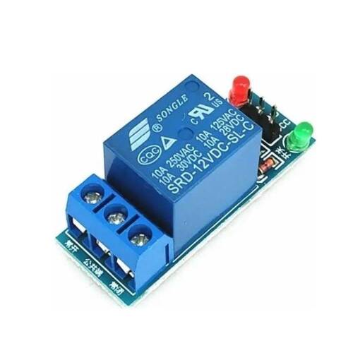 Tek Yön 1-Way Relay Module 12V Röle Modül Düşük Seviye Tetikleme Rölesi - 1