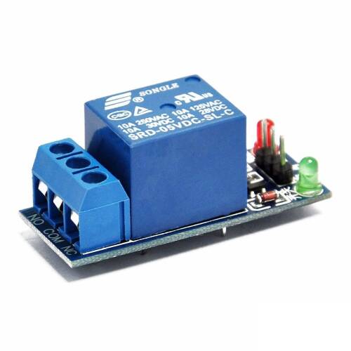 Tek Yön 1-way Relay Module 5V Röle Modül Düşük Seviye Tetikleme Rölesi - 2