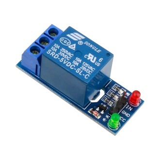 Tek Yön 1-way Relay Module 5V Röle Modül Düşük Seviye Tetikleme Rölesi - 3