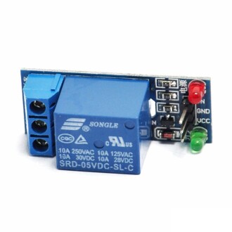 Tek Yön 1-way Relay Module 5V Röle Modül Düşük Seviye Tetikleme Rölesi - 6