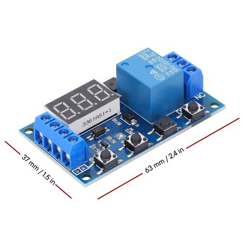 Tek Yön Zaman Ayarlı Tetiklemeli Röle Power Off - 3