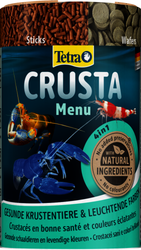 Tetra Crusta Menu Karides Kerevit 4 Çeşit Bir Arada Yem - 100ML - 2