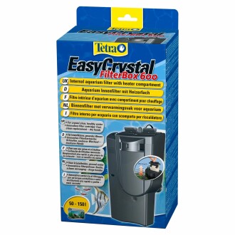 Tetra EasyCrystal Filter Box 600 İç Filtre 600 L/H – Kartuş Sistemli Güçlü Akvaryum Filtresi 