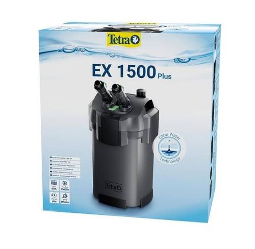 Tetra EX1500 Plus Tam Takım Dış Filtre 300-500 Litre Arası Akvaryumlar İçin - 1
