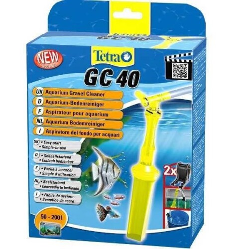 Tetra GC 40 Dip Süpürgesi 40 cm – Büyük Akvaryumlar İçin Kum Temizleme Sifonu - 1