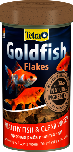 Tetra Goldfish Flakes Sachet - 100ML Japon ve Soğuk Su Balıkları İçin Pul Yem - 1