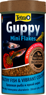 Tetra Guppy Lepistes Balık Yemi - 100ML Canlı Doğuran İçin Pul Yem - 2