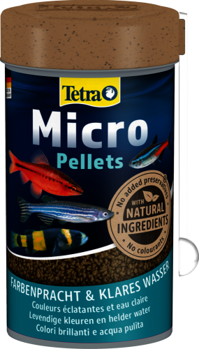 Tetra Micro Pellets Orta ve Dip Küçük Balık Yemi - 100ML - 1