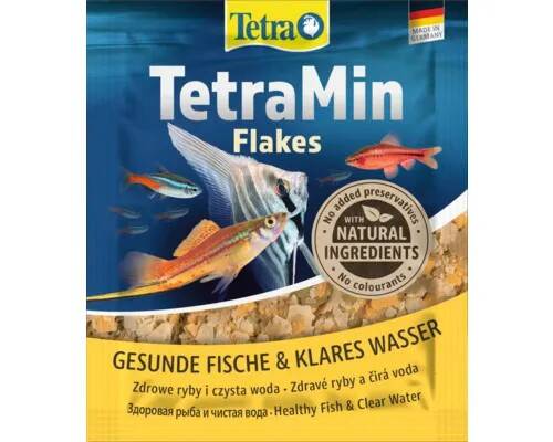 Tetra Tetramin Dengeli Pul Süs Balık Yemi - 12GR - 1