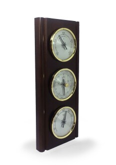 TFA Ahşap Analog Hava İstasyonu Sıcaklık Nem Basınç - 2