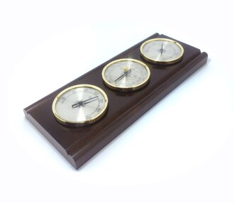 TFA Ahşap Analog Hava İstasyonu Sıcaklık Nem Basınç - 4