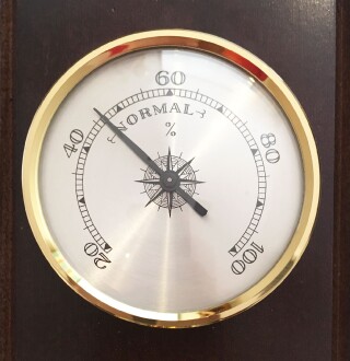 TFA Ahşap Analog Hava İstasyonu Sıcaklık Nem Basınç - 6