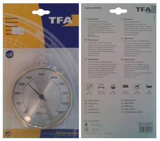 TFA Analog Higrometre Nem Ölçer - Thumbnail