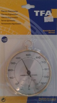 TFA Analog Termometre Higrometre 2 - Thumbnail