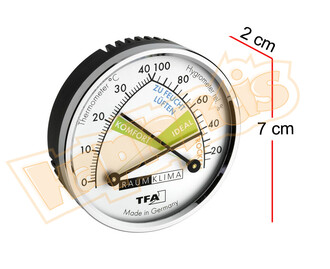 TFA Analog Termometre Higrometre 3 - Thumbnail