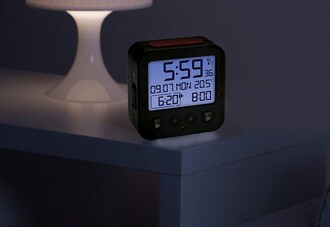 TFA Bingo Işık Sensörlü Alarmlı Dijital Saat - Thumbnail