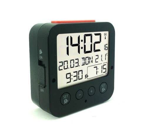 TFA Bingo Işık Sensörlü Ekran Aydınlatmalı Alarmlı Dijital Saat - 2