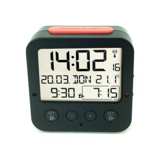 TFA Bingo Işık Sensörlü Ekran Aydınlatmalı Alarmlı Dijital Saat - 3